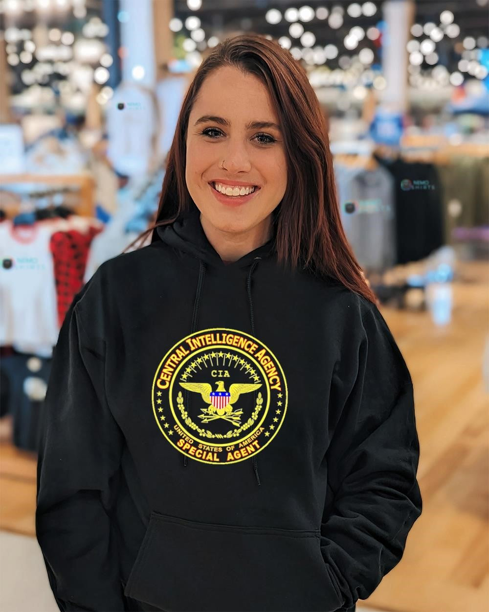 Central Intelligence Agency CIA special agent shirt
