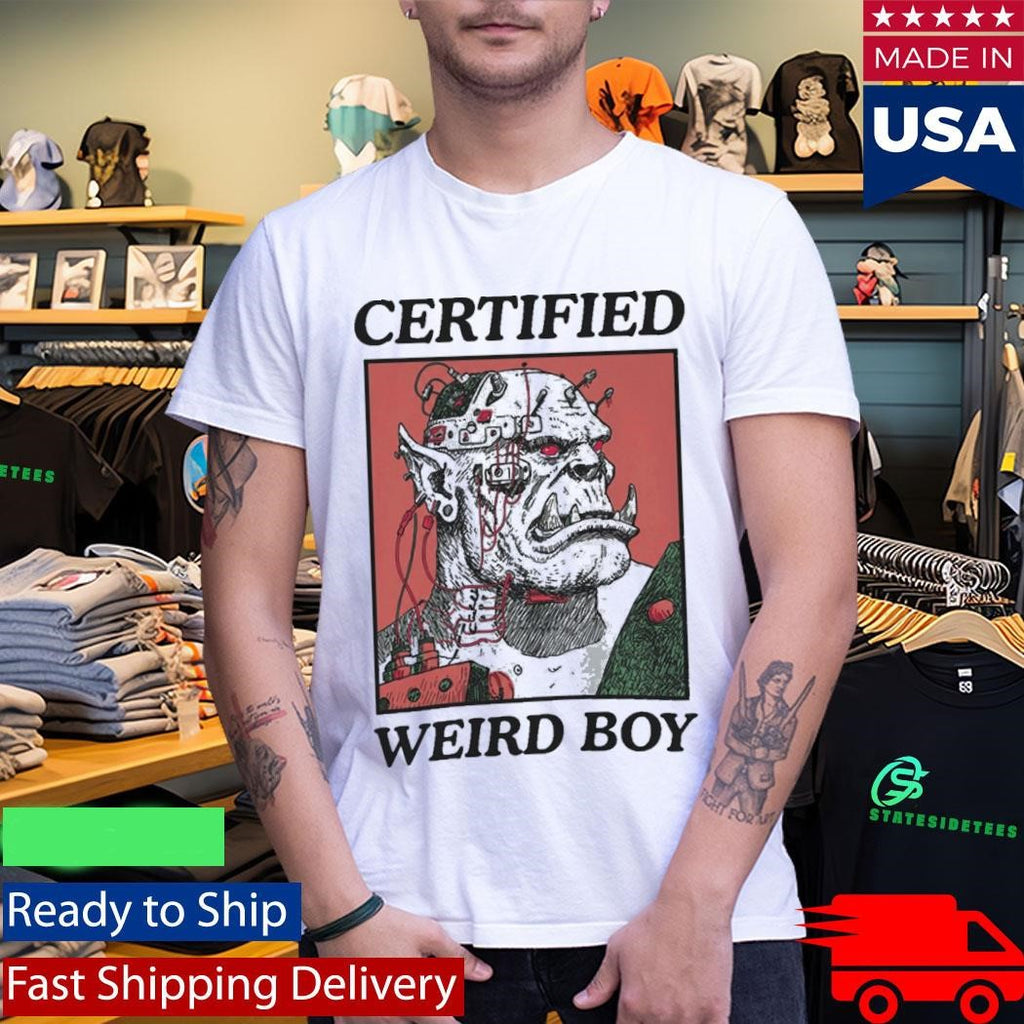 Certified Weirdboy Goblins Greenskins Shirt