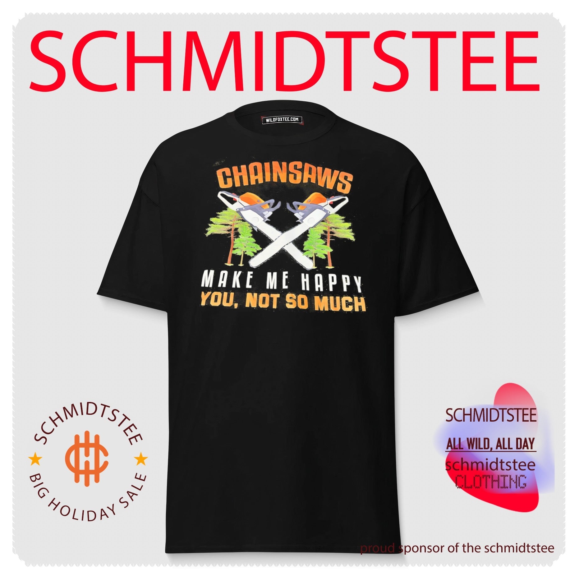 Chainsaws make me happy you not so much vintage shirt