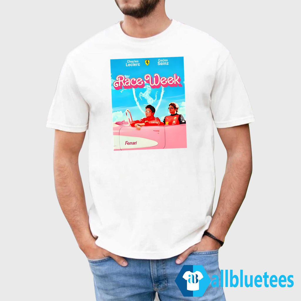 Charles Leclerc Carlos Sainz Race Week Barbie Shirt