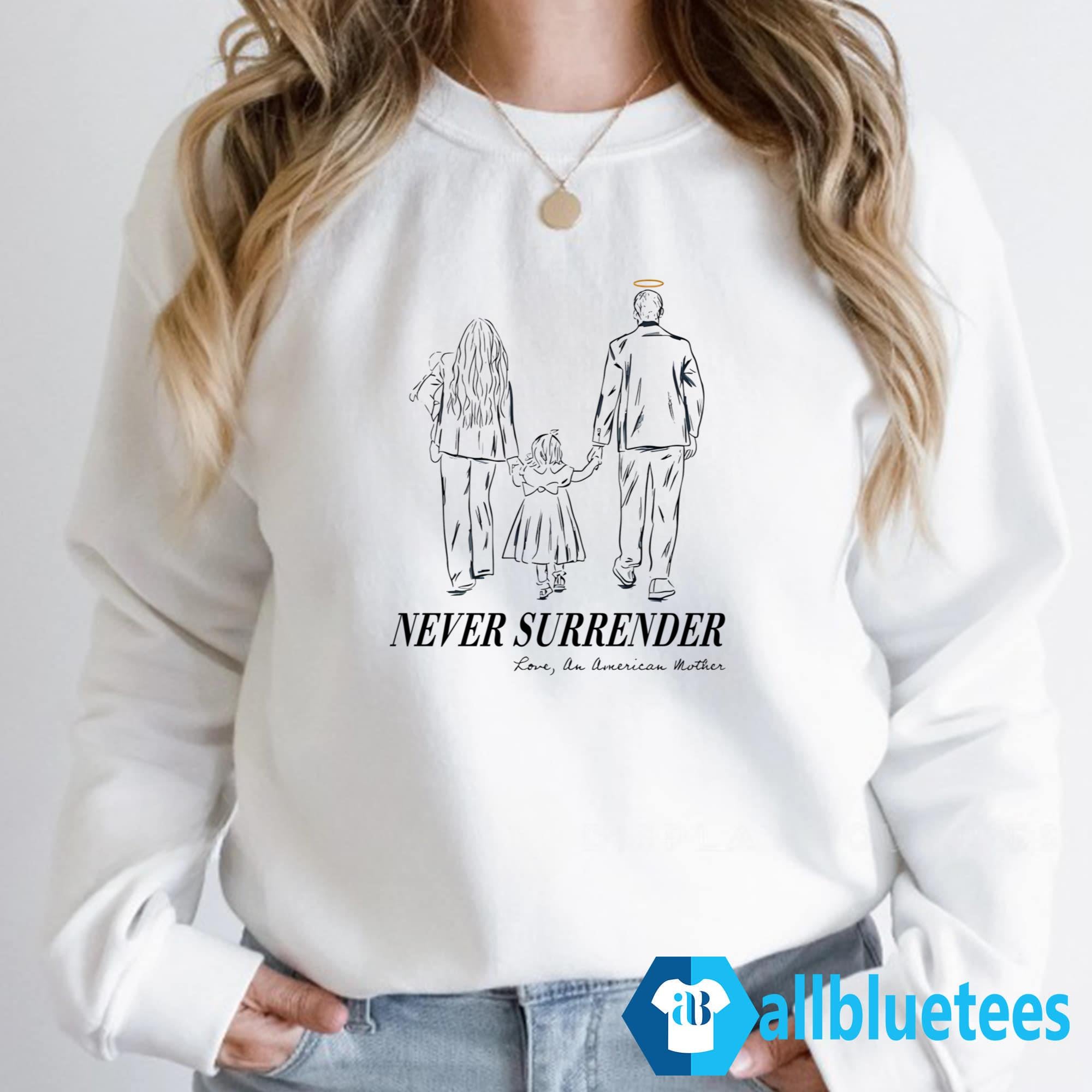 Charlie Kirk Never Surrender An American Mother Shirt