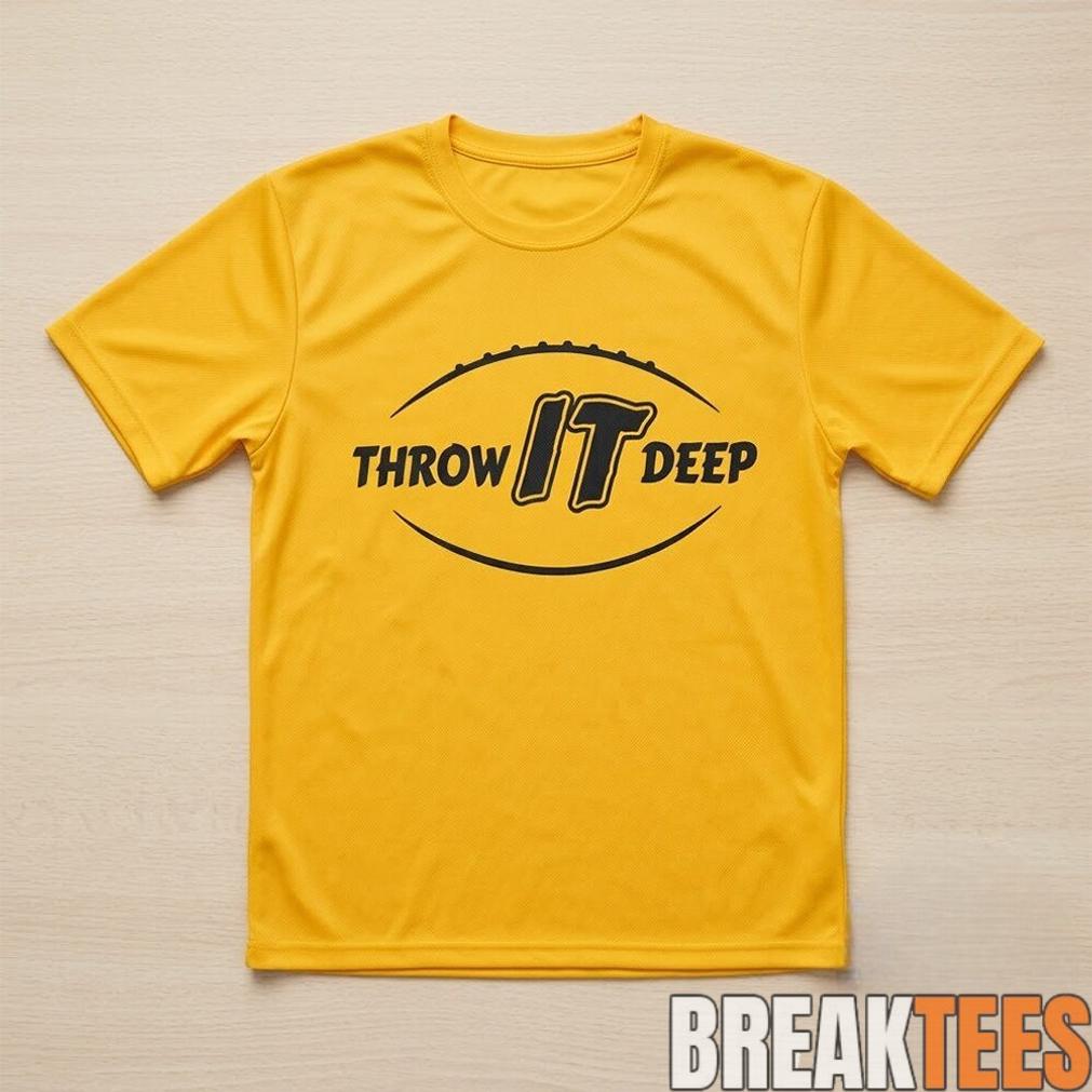 Charlie Kirk Throw It Deep Shirt