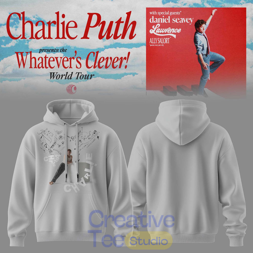 Charlie Puth: Whatever’s Clever! World Tour Special Hoodie