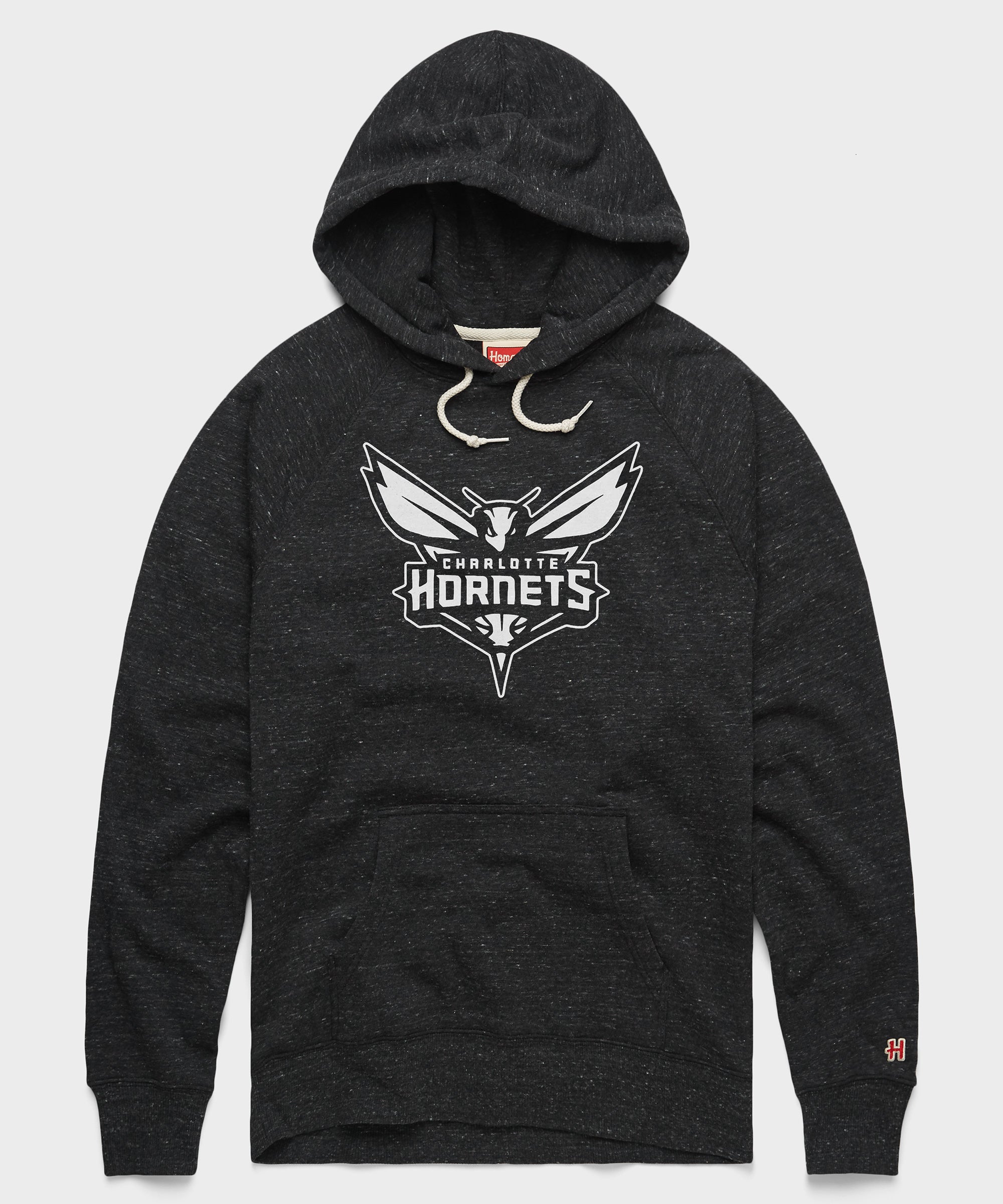 Charlotte Hornets Blacktop Logo Hoodie