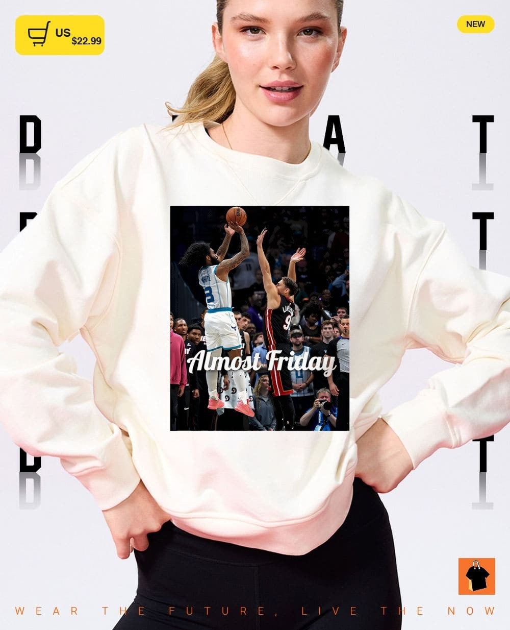 Charlotte Hornets vs Miami Heat NBA Basketball Players Almost Friday shirt