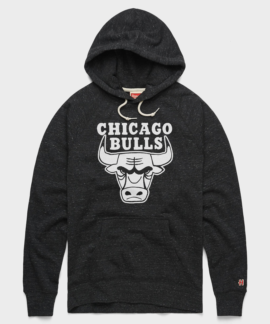 Chicago Bulls Blacktop Logo Hoodie