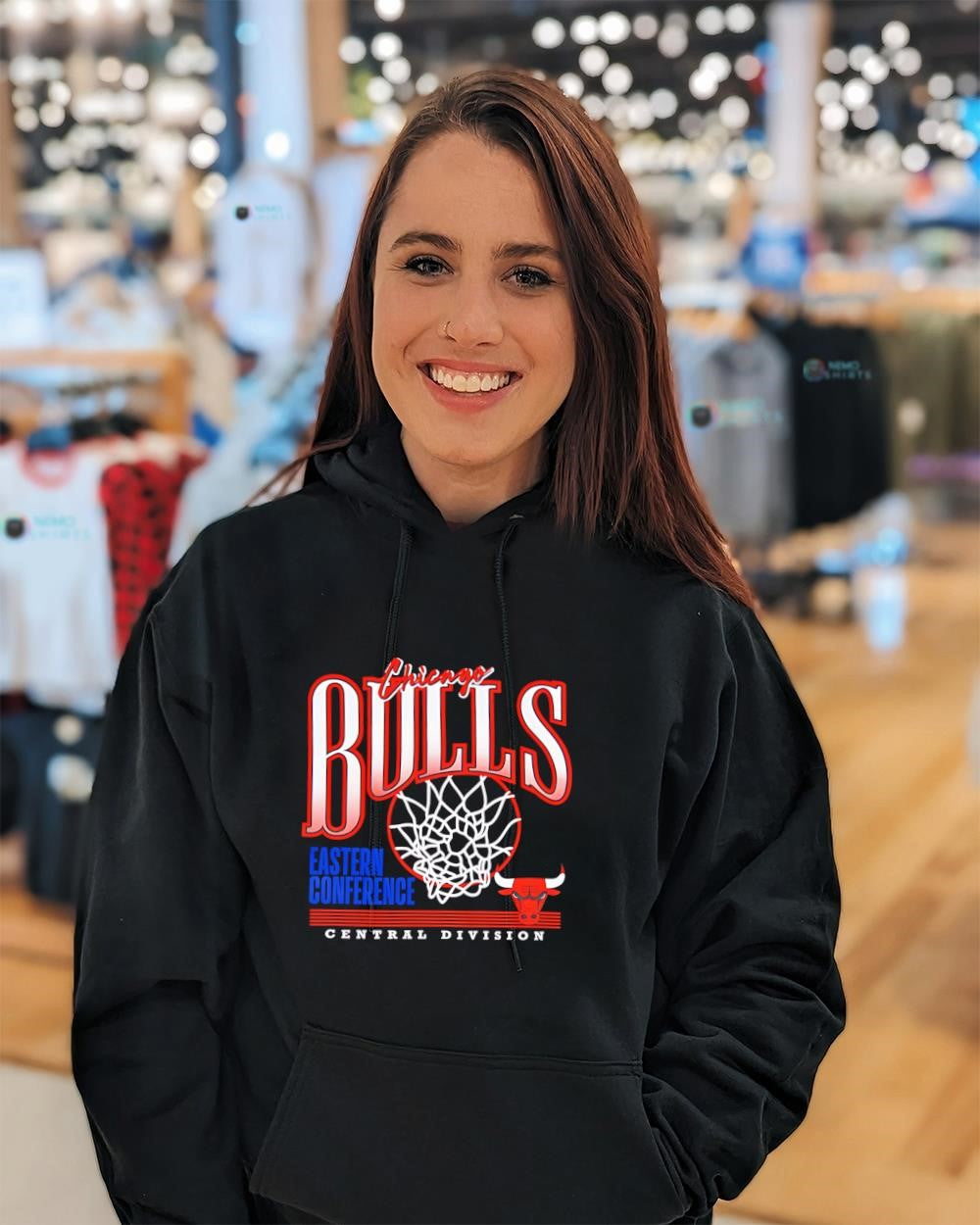 Chicago Bulls Eastern Conference Central Division logo shirt
