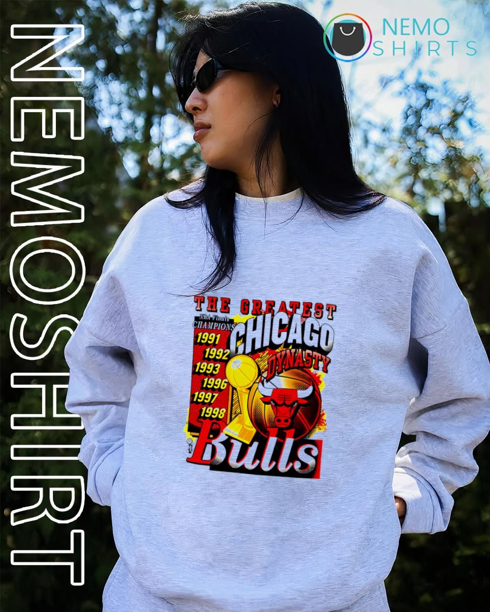 Chicago Bulls the Greatest NBA Finals Champions shirt