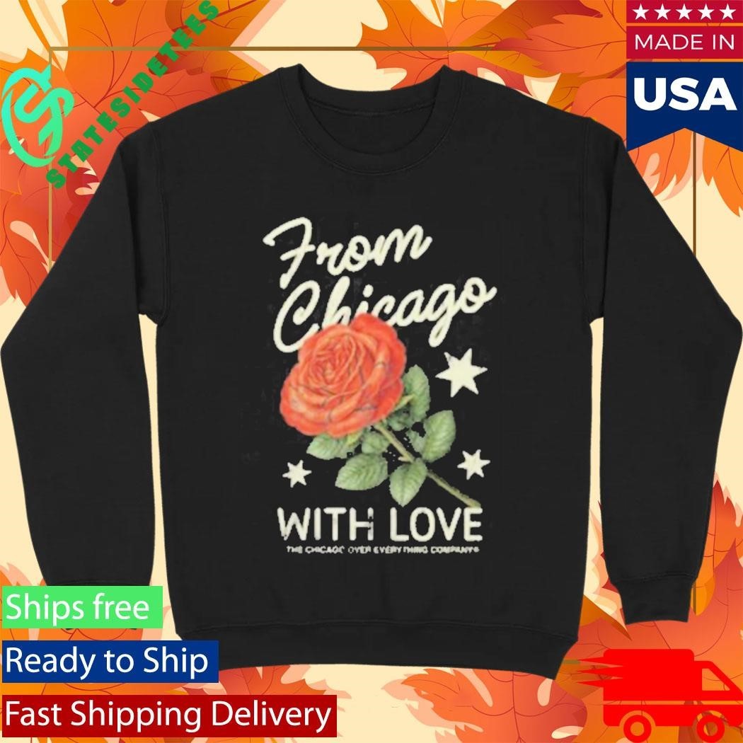 Chicago Over Everything Rose Ball Shirt