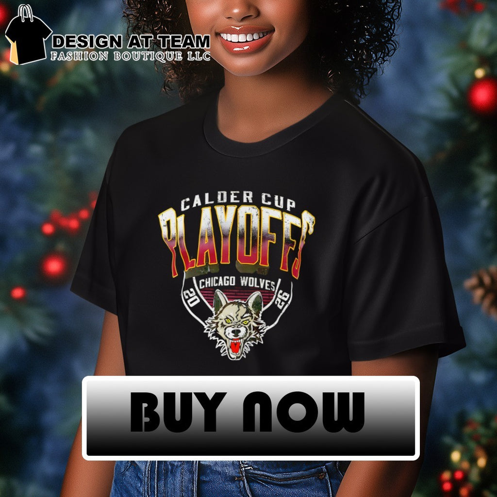 Chicago Wolves 2026 Calder Cup Playoffs shirt