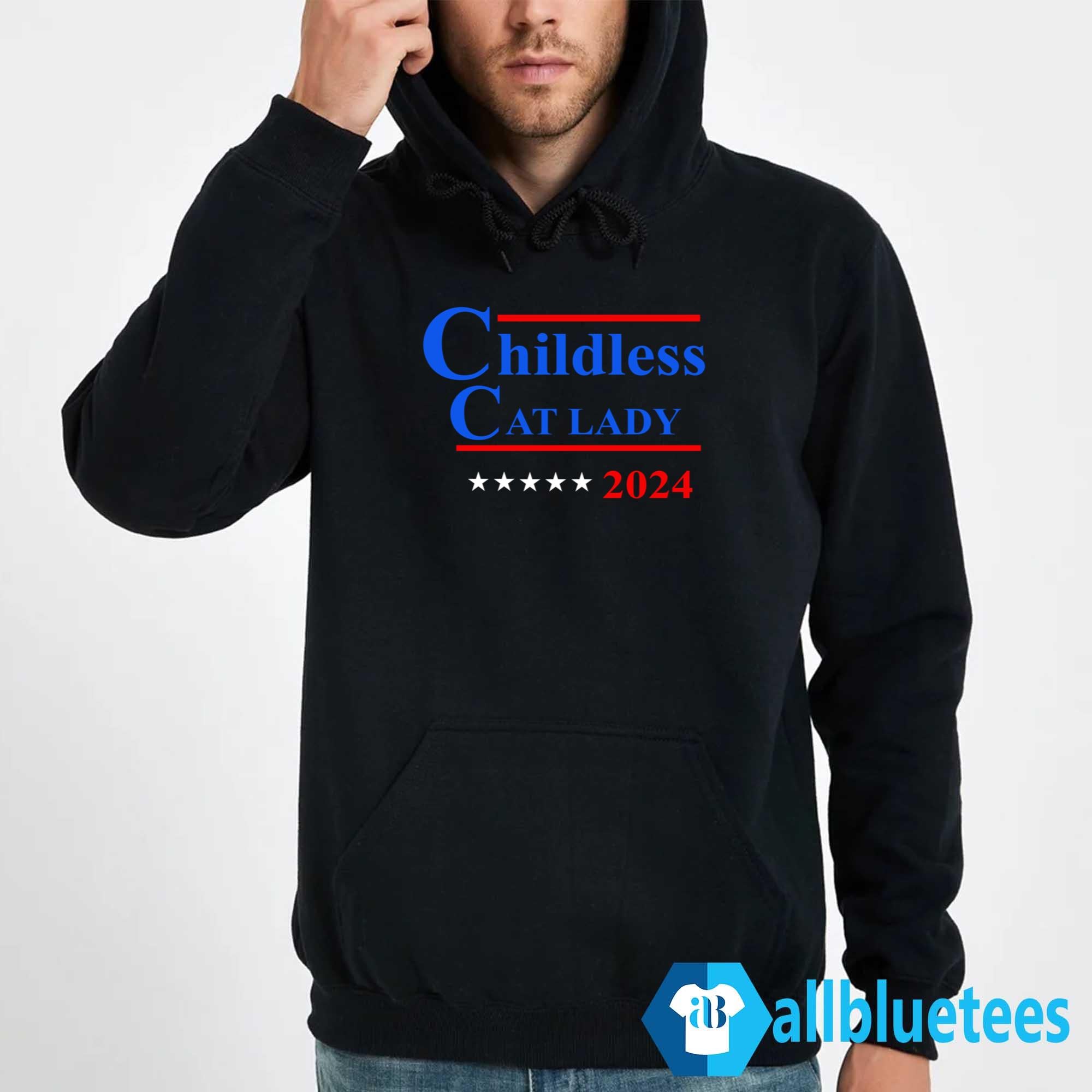 Childless Cat Lady 2024 Shirt