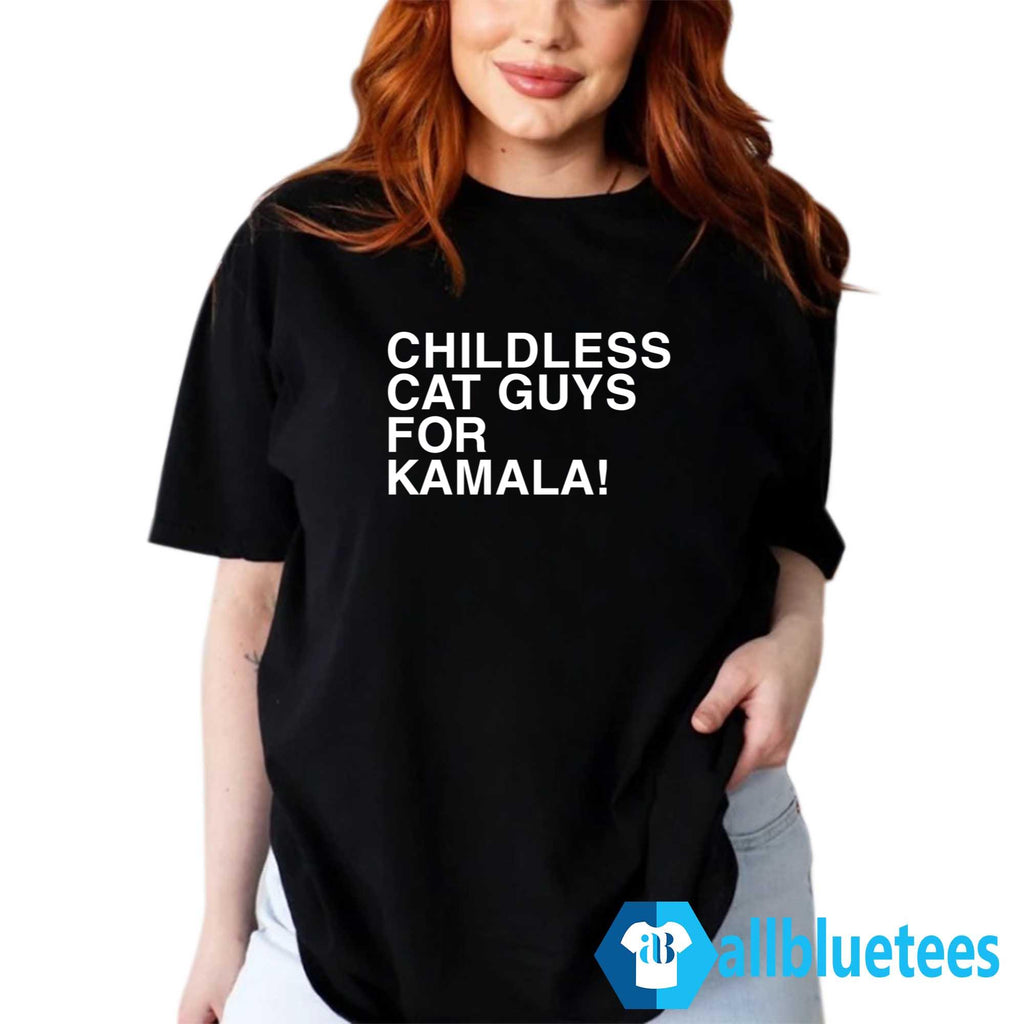 Childless Cat Guys For Kamala Shirt
