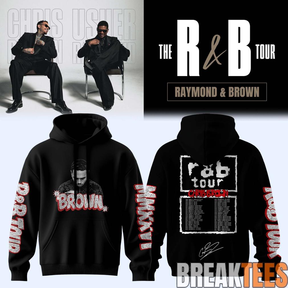 Chris Brown R&B Tour 2026 Hoodie