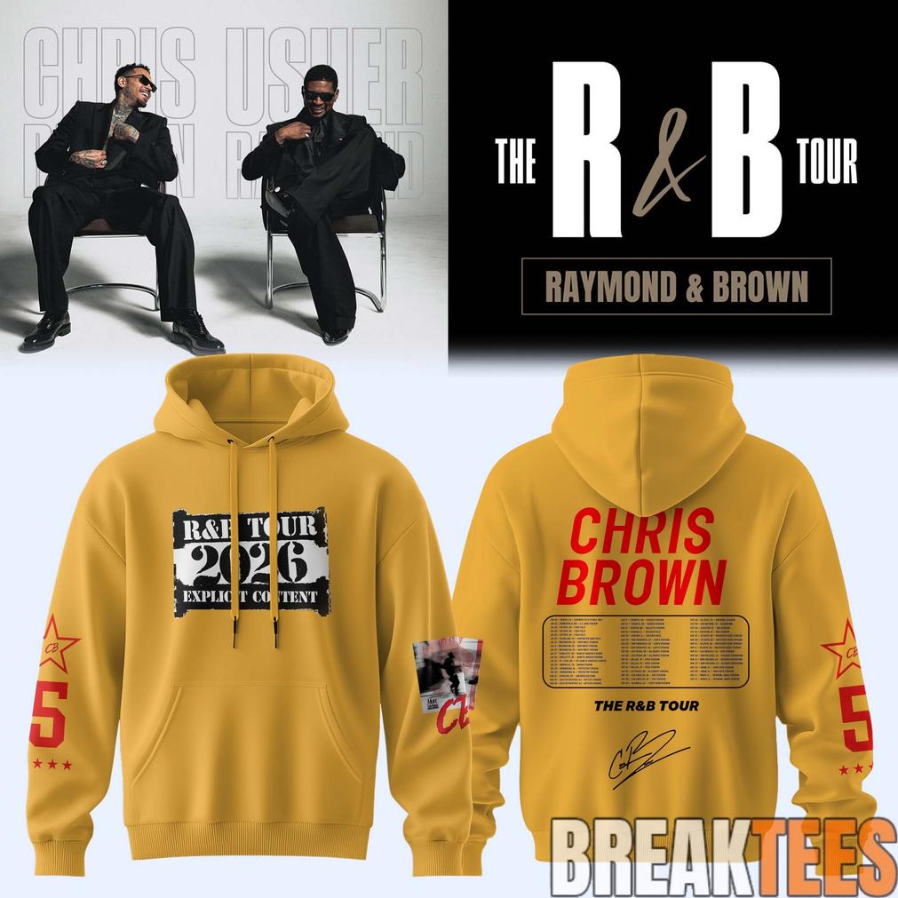 Chris Brown R&B Tour 2026 Hoodie