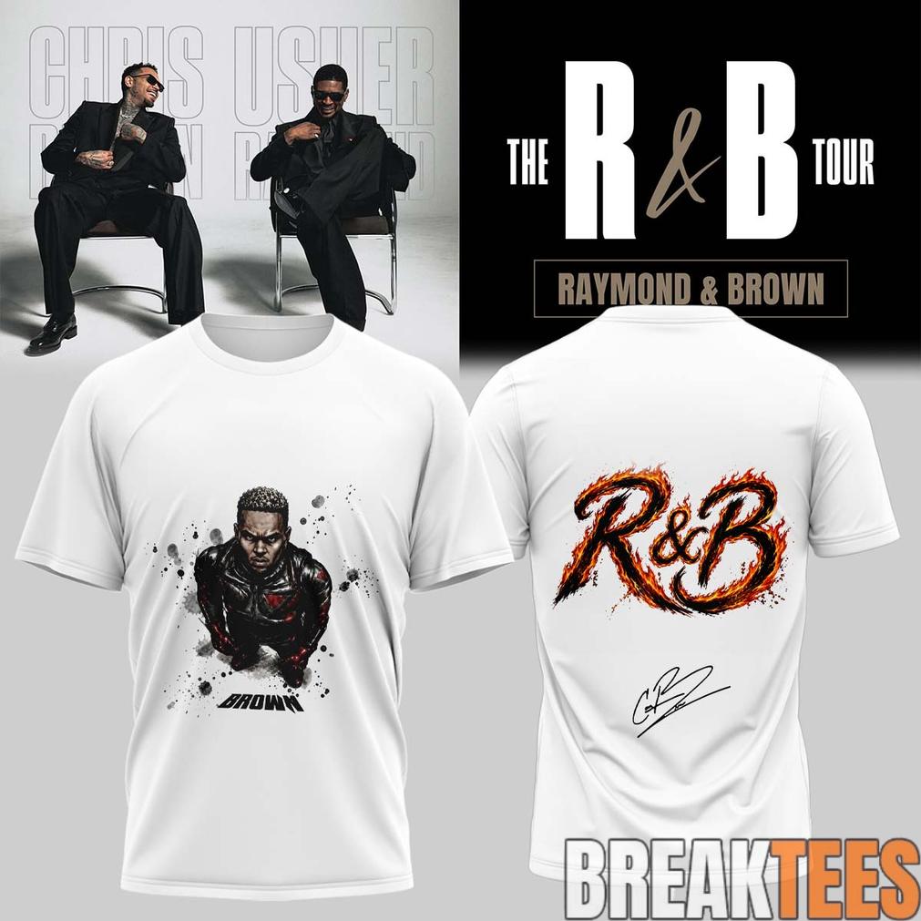 Chris Brown R&B Tour 2026 Shirt