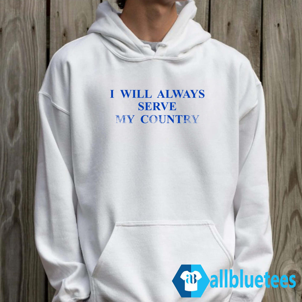 Chris Klemens I Will Always Serve My Country Shirt