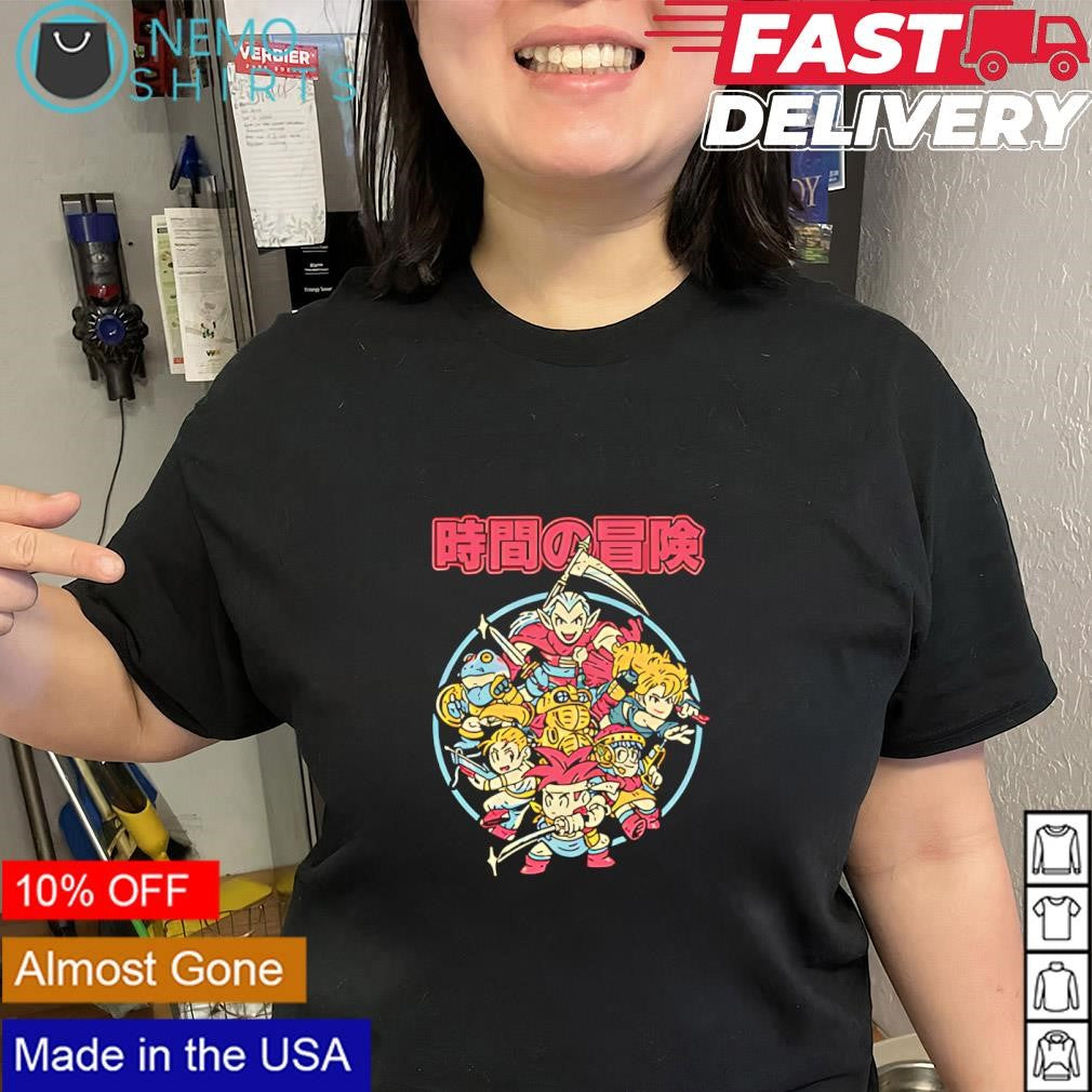 Chrono Crew characters graphic shirt