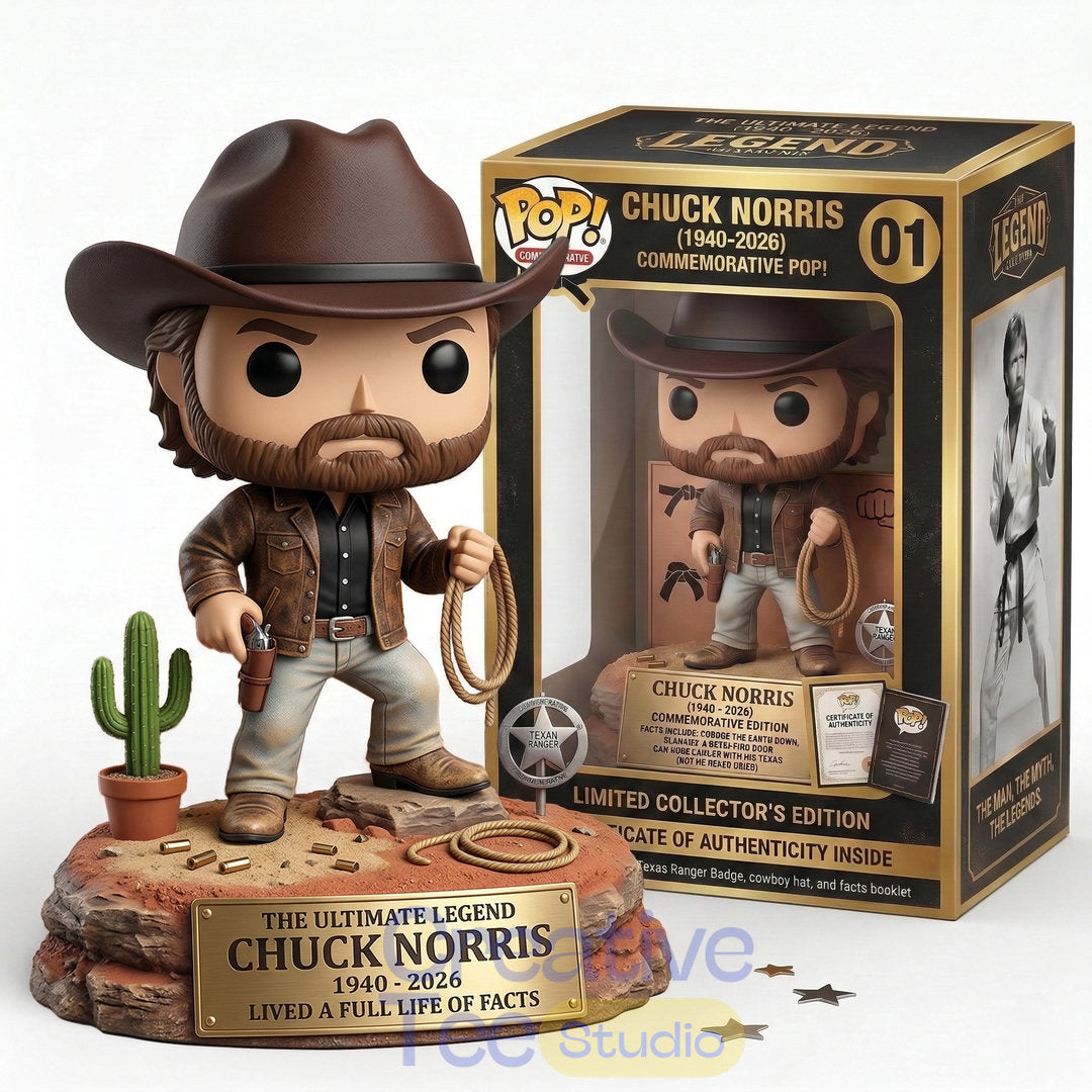 Chuck Norris: The Ultimate Legend Commemorative POP! Figure