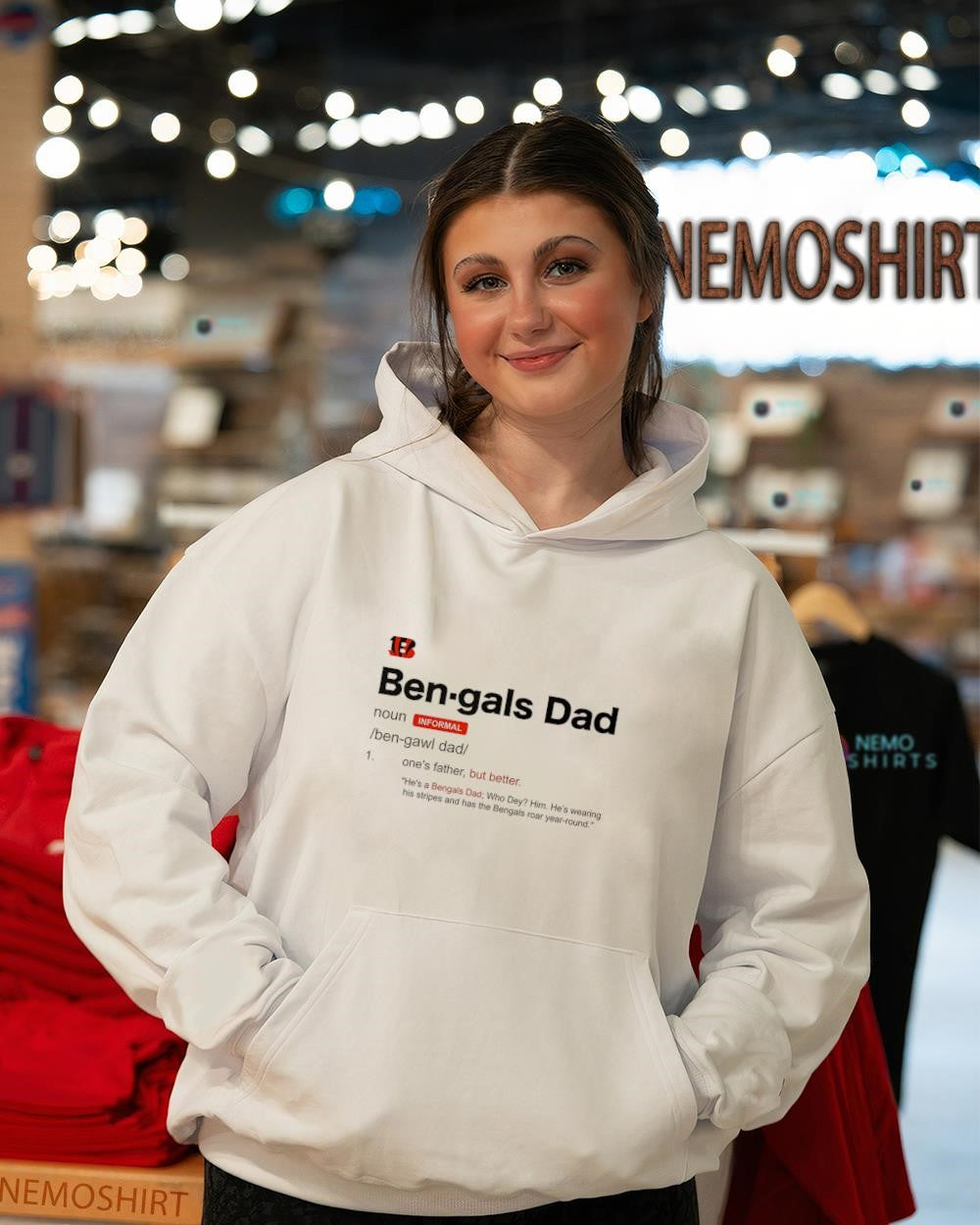 Cincinnati Bengals Dad definition noun shirt