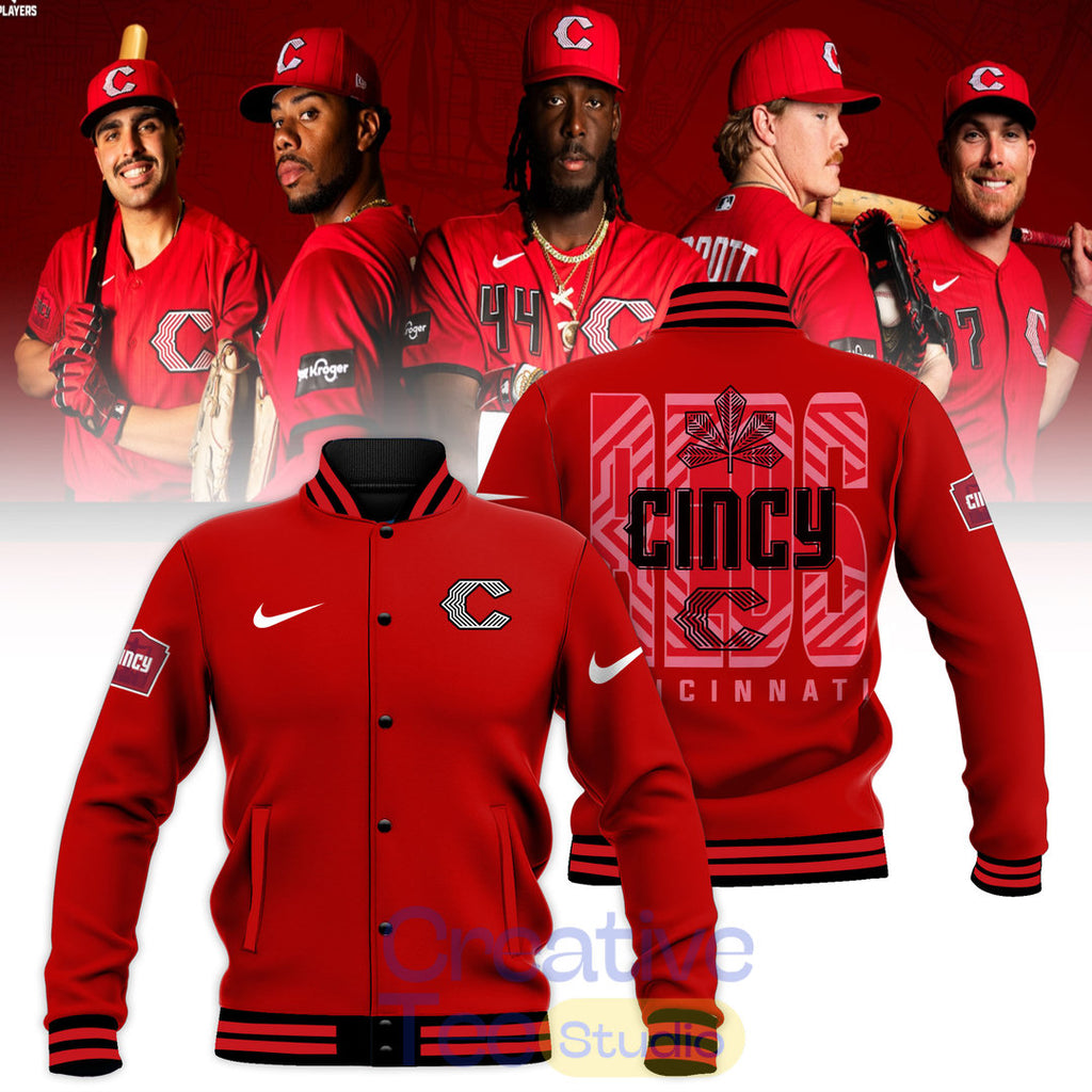 Cincinnati Reds 2026 City Connect Stadium Baseball Jacket