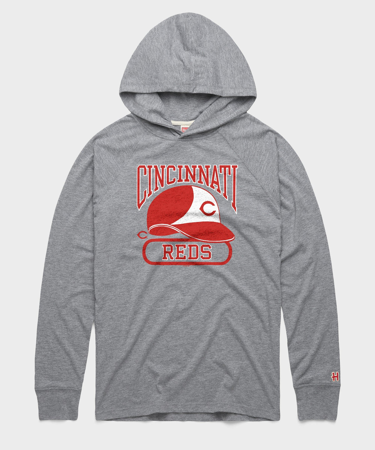 Cincinnati Reds Helmet Lightweight Hoodie