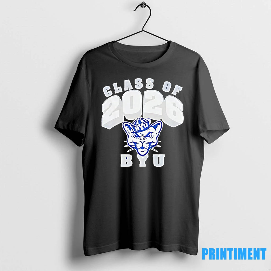 Class Of 2026 Byu Cougars Logo Tshirts Sweater