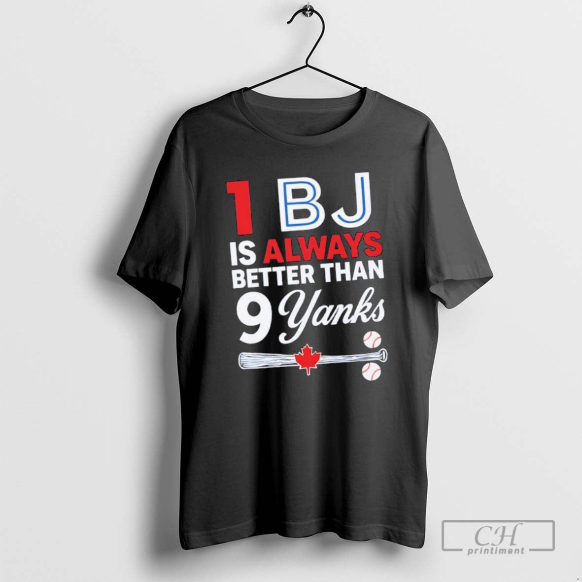 Classic 1 Bj Is Always Better Than 9 Yanks As Toronto Blue Jays Vs New Shirt Hoodie Sweatshirt | PurePodTees.com