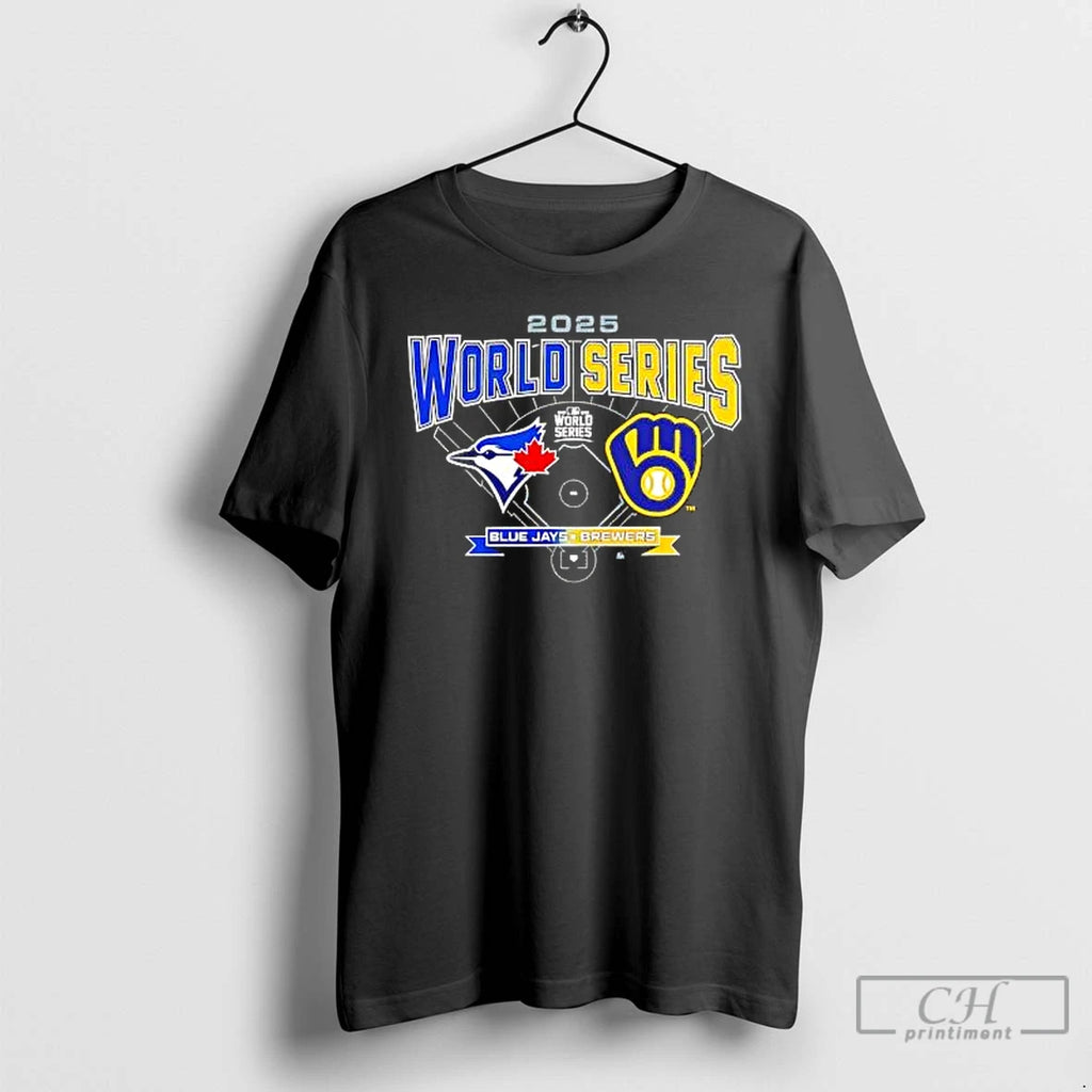 Classic 2025 Mlb World Series Toronto Blue Jays Vs Milwaukee Brewers Baseball Change Up