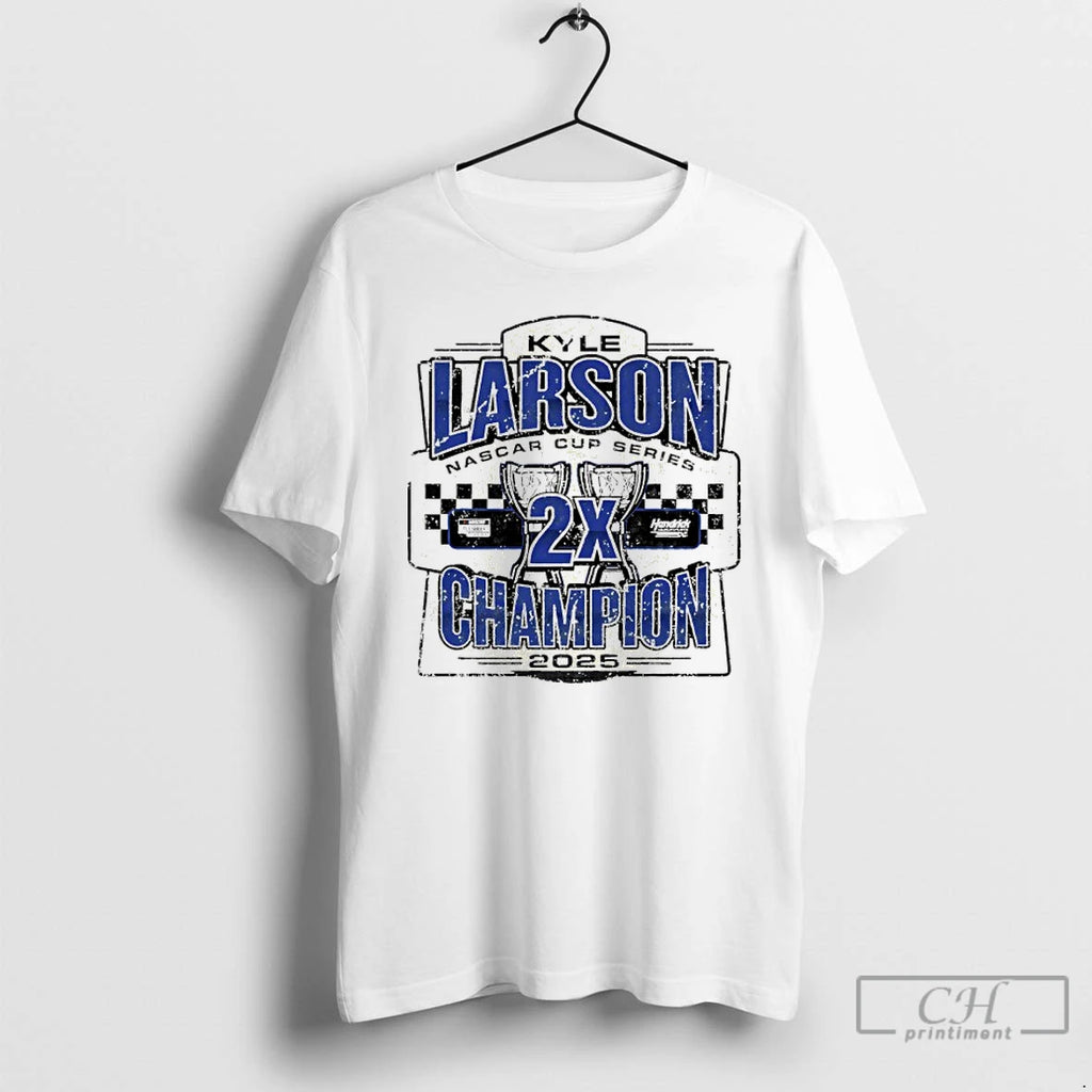 Classic 2025 Two Time Nascar Cup Series Champion Kyle Larson Vintage T Shirts Hoodie Sweatshirt | PurePodTees.com