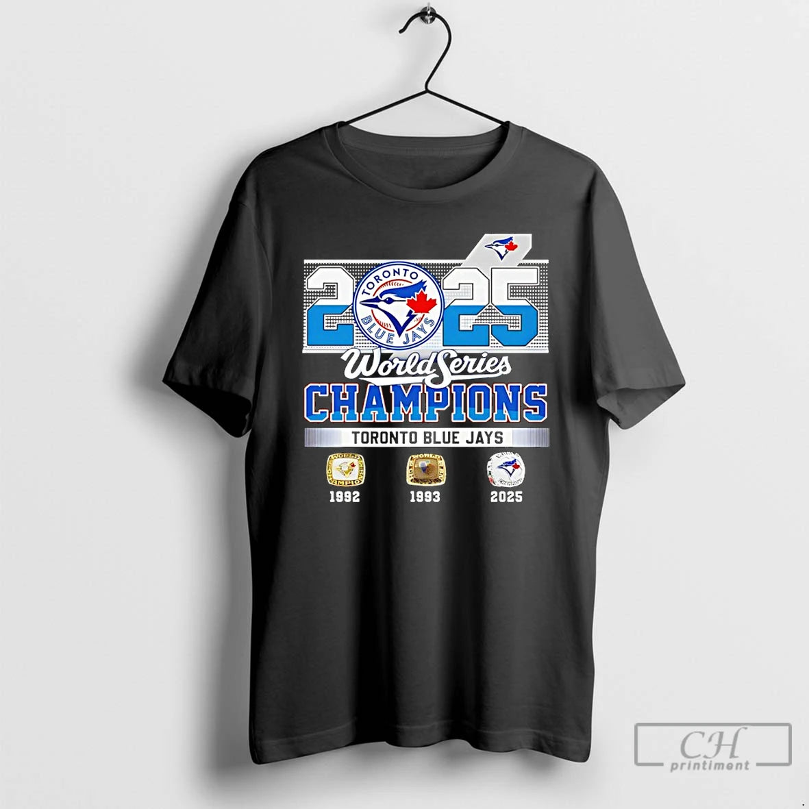 Classic 2025 World Series Champions Toronto Blue Jays T Shirts Hoodie Sweatshirt | PurePodTees.com