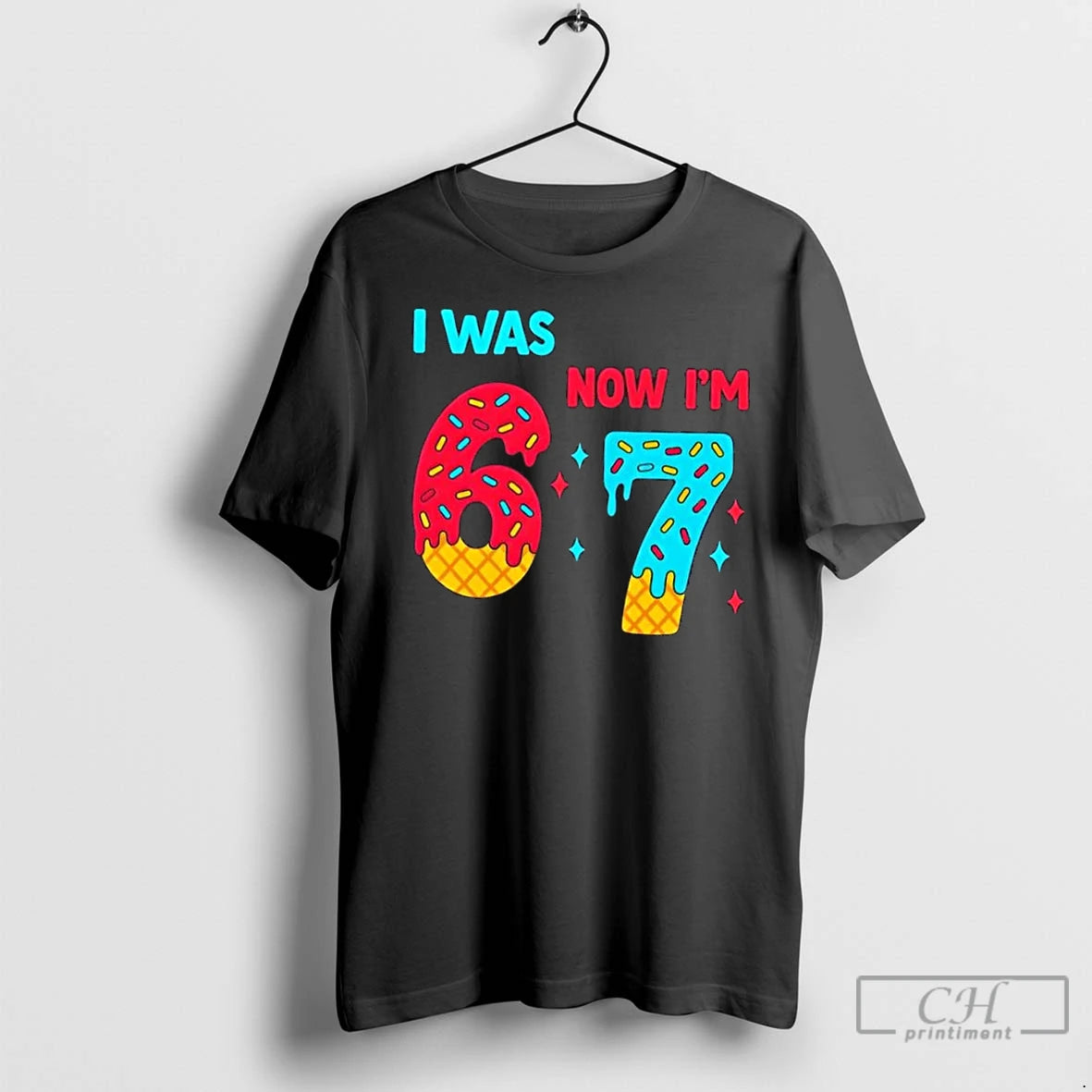 Classic 7 Year Old Birthday Was 6 Now Im 7 67 Shirt Hoodie Sweatshirt | PurePodTees.com