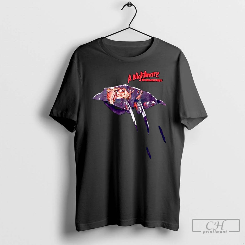 Classic A Nightmare On Elm Street Freddy Peeking Ornaments T Shirts Hoodie Sweatshirt | PurePodTees.com