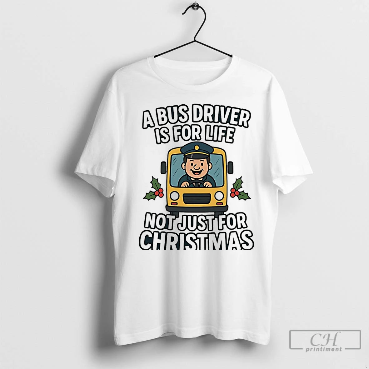 Classic A Bus Driver Is For Life Not Just For Christmas Ornaments