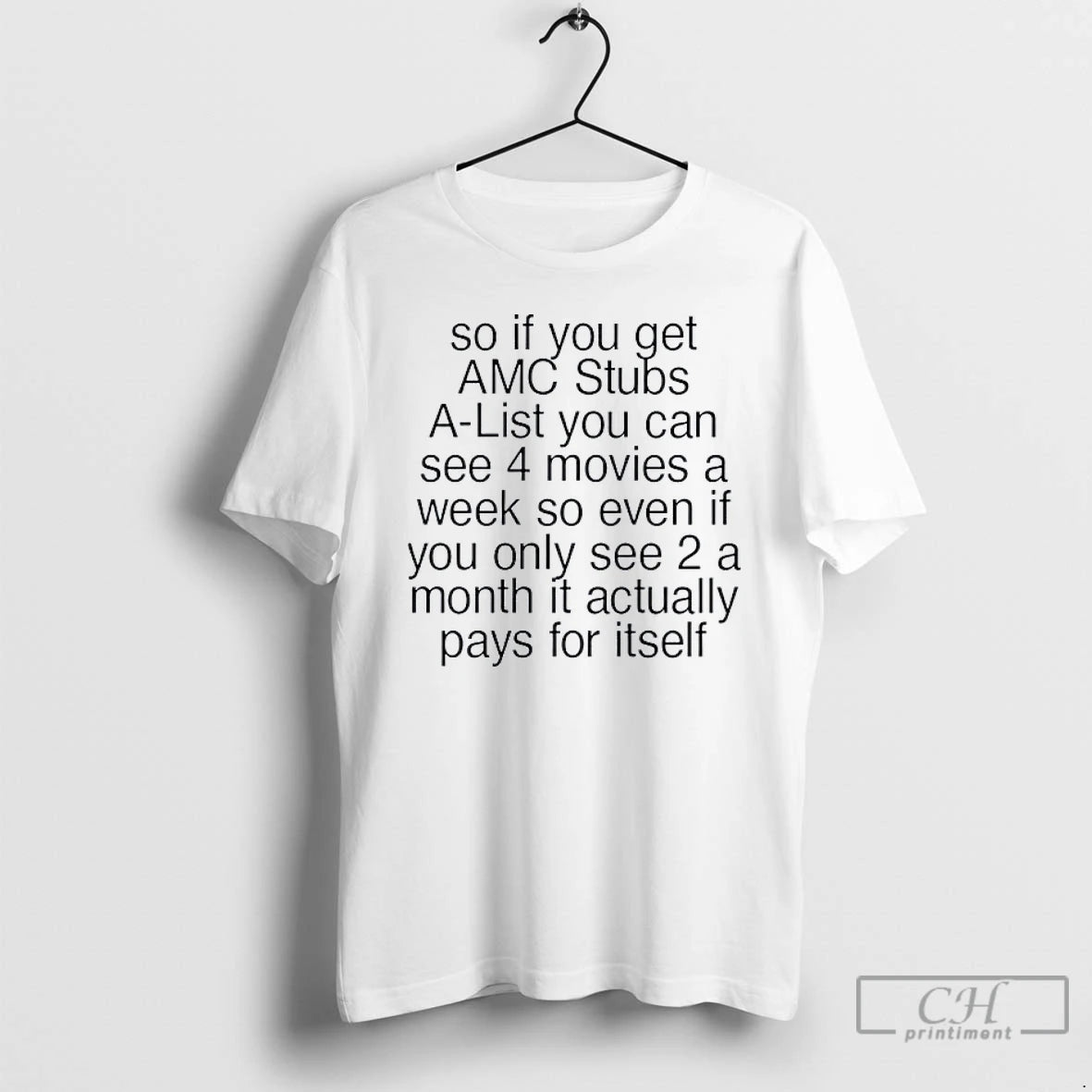 Classic Amc Stubs A Lister So If You Get You Can See 4 Movies Shirt Hoodie Sweatshirt | PurePodTees.com