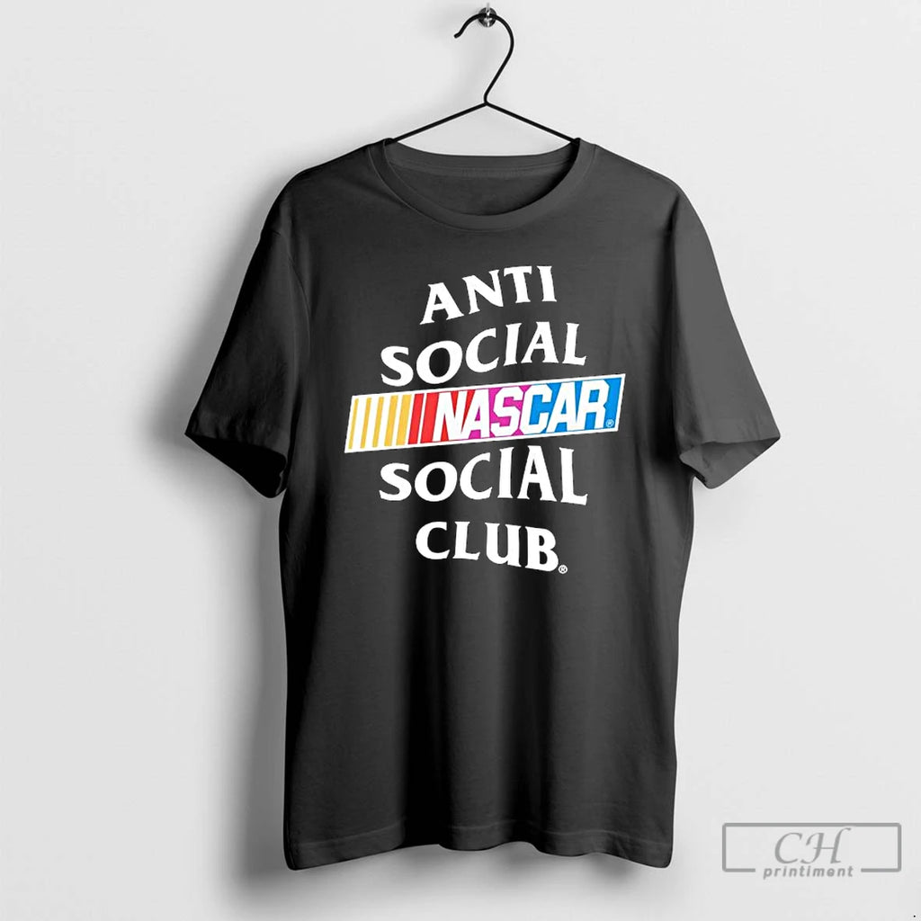 Classic Assc X Nascar Games Anti Social Social Club Logo T Shirts Hoodie Sweatshirt | PurePodTees.com
