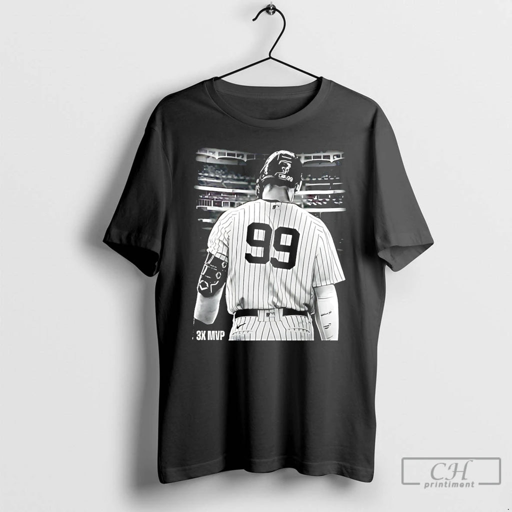 Classic Aaron Judge New York Yankees 3x Mvp 2025 Behind Shirt Hoodie Sweatshirt | PurePodTees.com