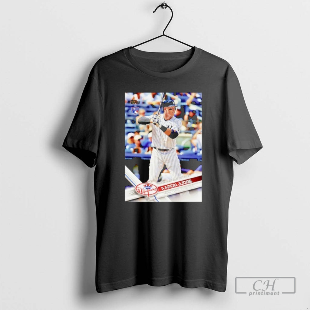Classic Aaron Judge New York Yankees Baseball Card Player Shirt Sweater