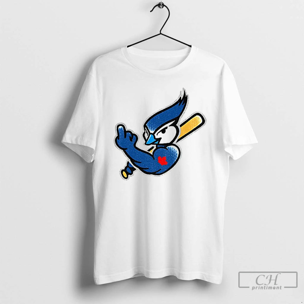 Classic Ace Middle Finger Toronto Blue Jays Baseball Mlb 2025 World Series T Shirts Hoodie Sweatshirt | PurePodTees.com
