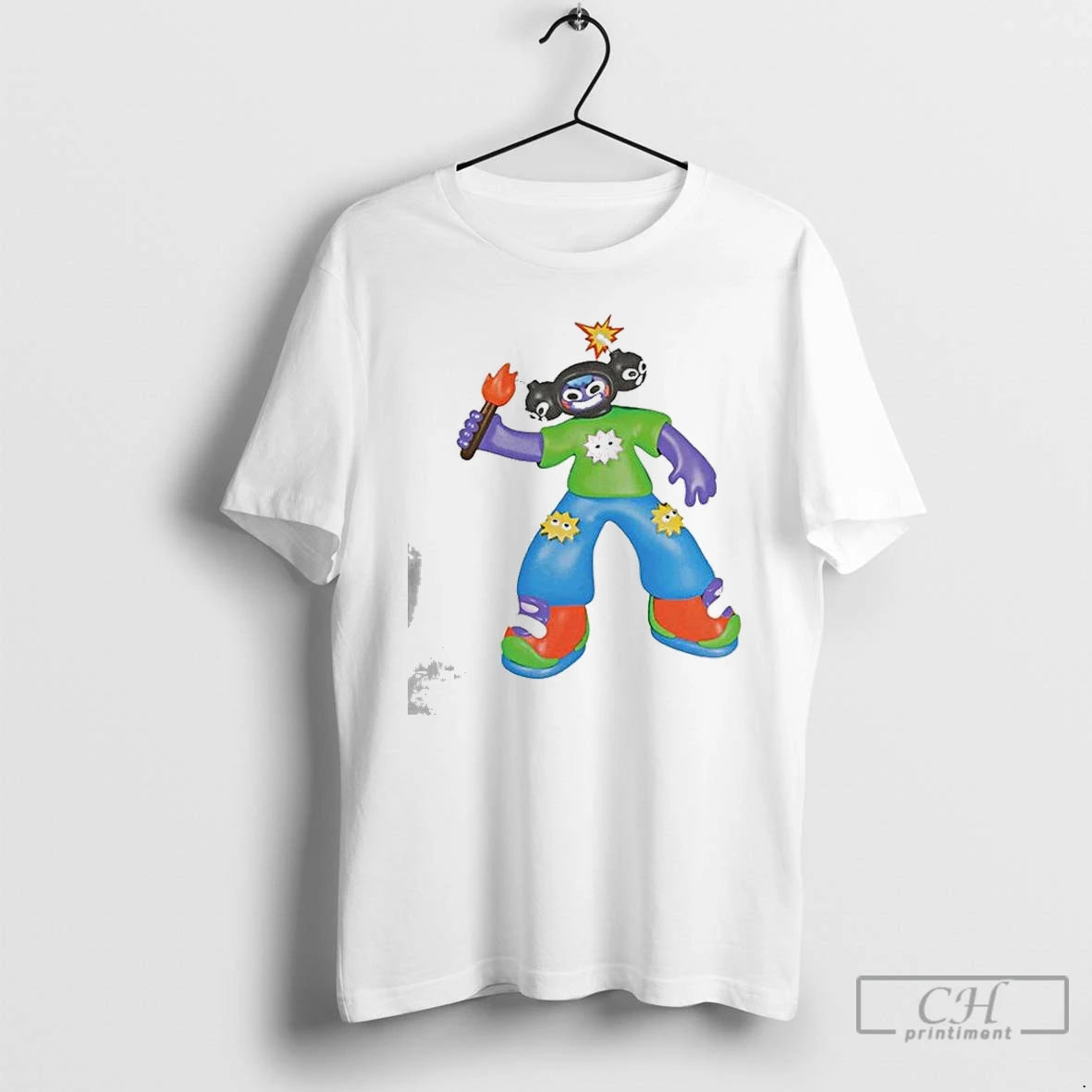 Classic Adam Bomb Else X Goodbadorelse X The Hundreds Gboe Mascot T Shirts