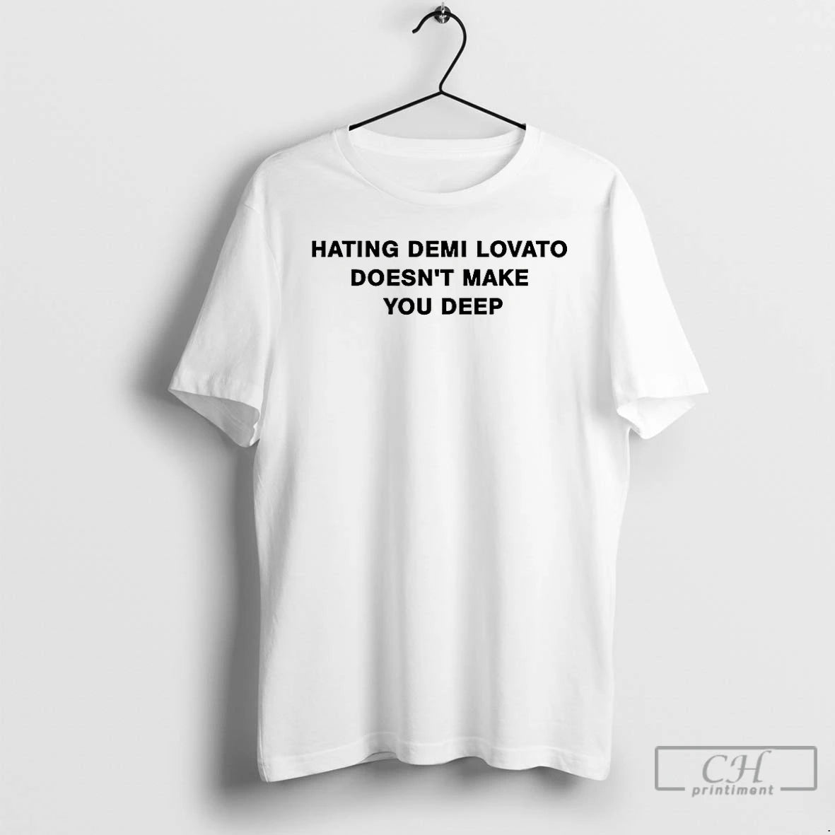 Classic Addison Rae Hating Demi Lovato Doesnt Make You Deep Shirt Hoodie Sweatshirt | PurePodTees.com
