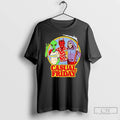 Classic Alien Devil And Grim Reaper Casual Friday Ornaments T Shirts