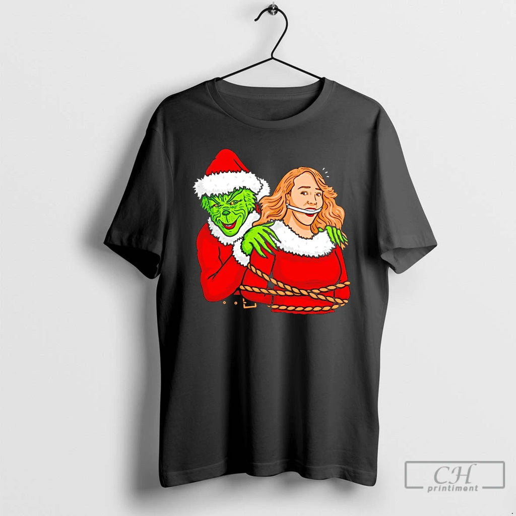 Classic All I Want Is Silence Grinch T Shirts