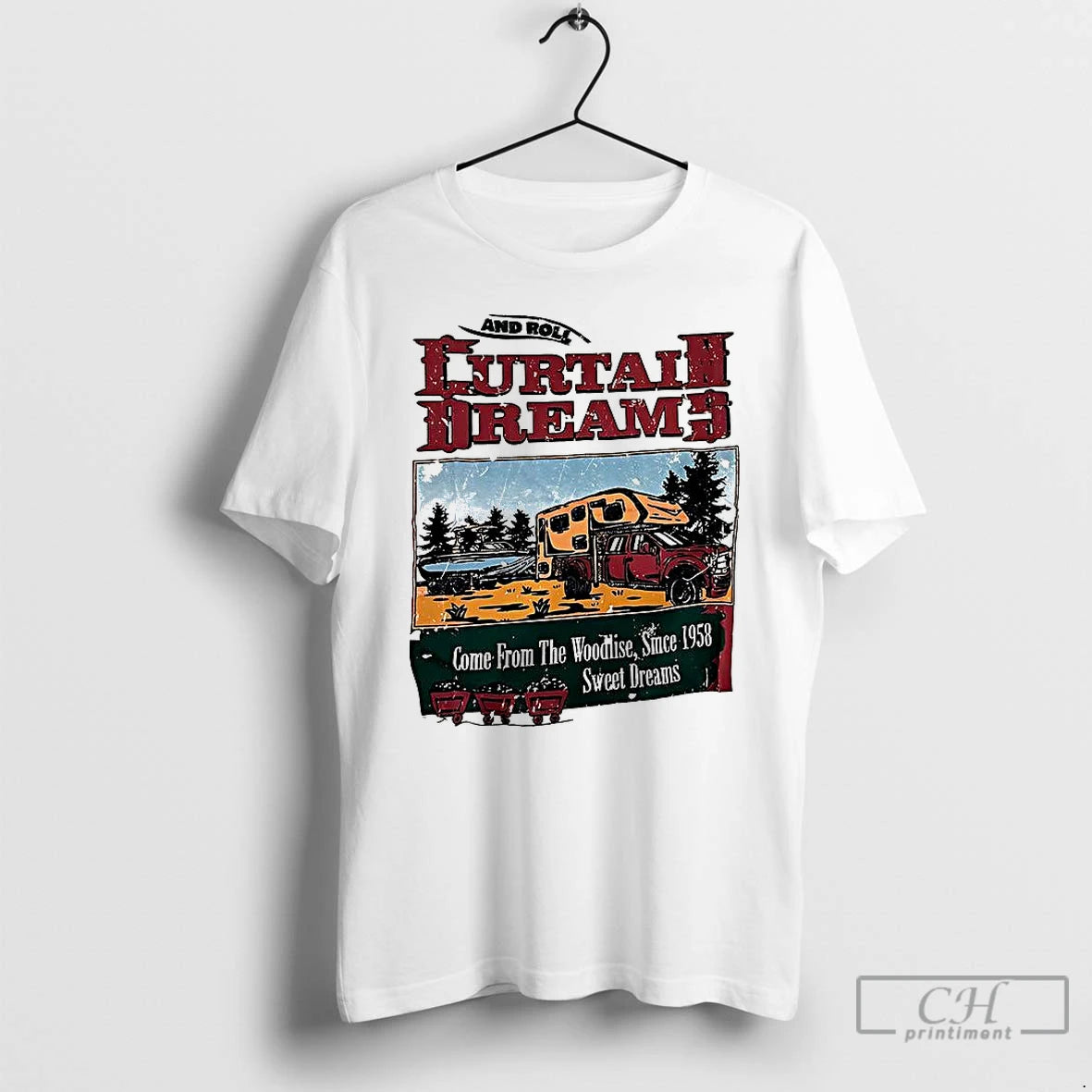 Classic And Roll Curtain Dreams T Shirts Hoodie Sweatshirt | PurePodTees.com
