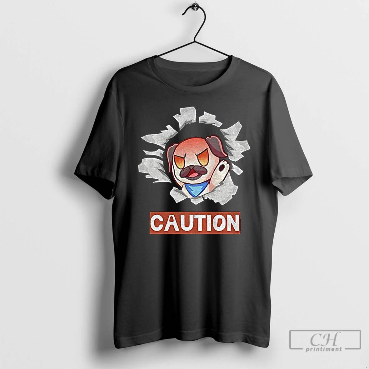Classic Andy Rage Caution Shirt Hoodie Sweatshirt | PurePodTees.com