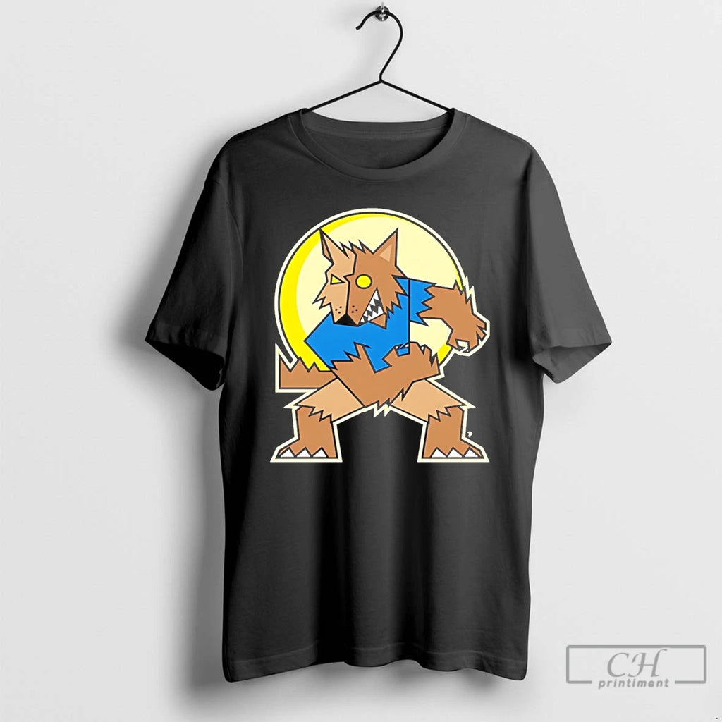 Classic Arizona Coyotes X Werewolf Halloween Logo T Shirts Hoodie Sweatshirt | PurePodTees.com
