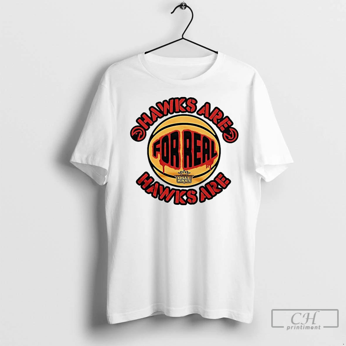 Classic Atlanta Hawks Basketball Hawks Are For Real Logo Shirt Hoodie Sweatshirt | PurePodTees.com