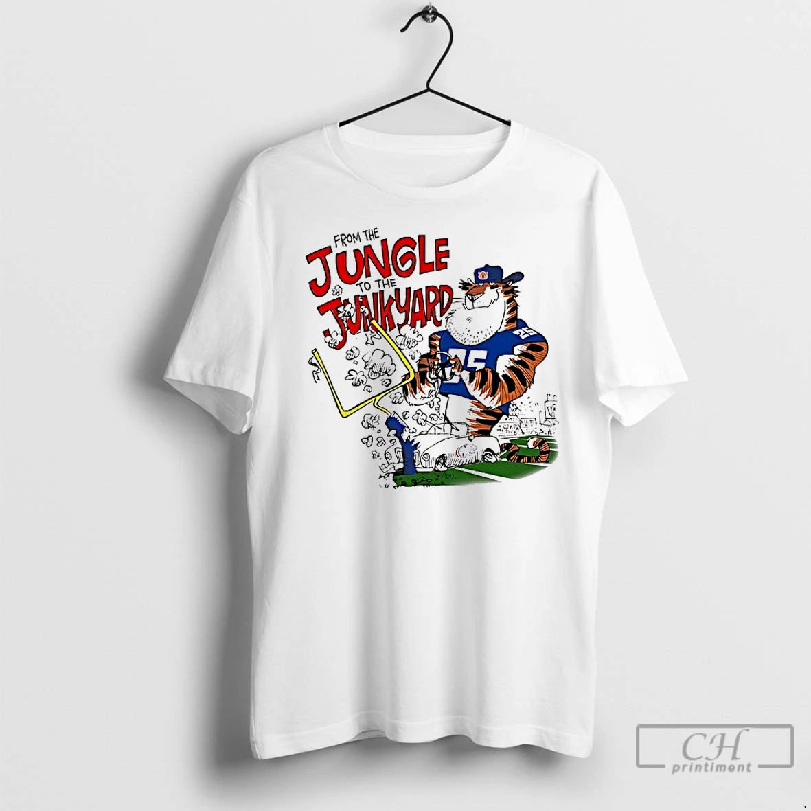 Classic Auburn Tigers From The Jungle To The Junkyard Shirt Hoodie Sweatshirt | PurePodTees.com