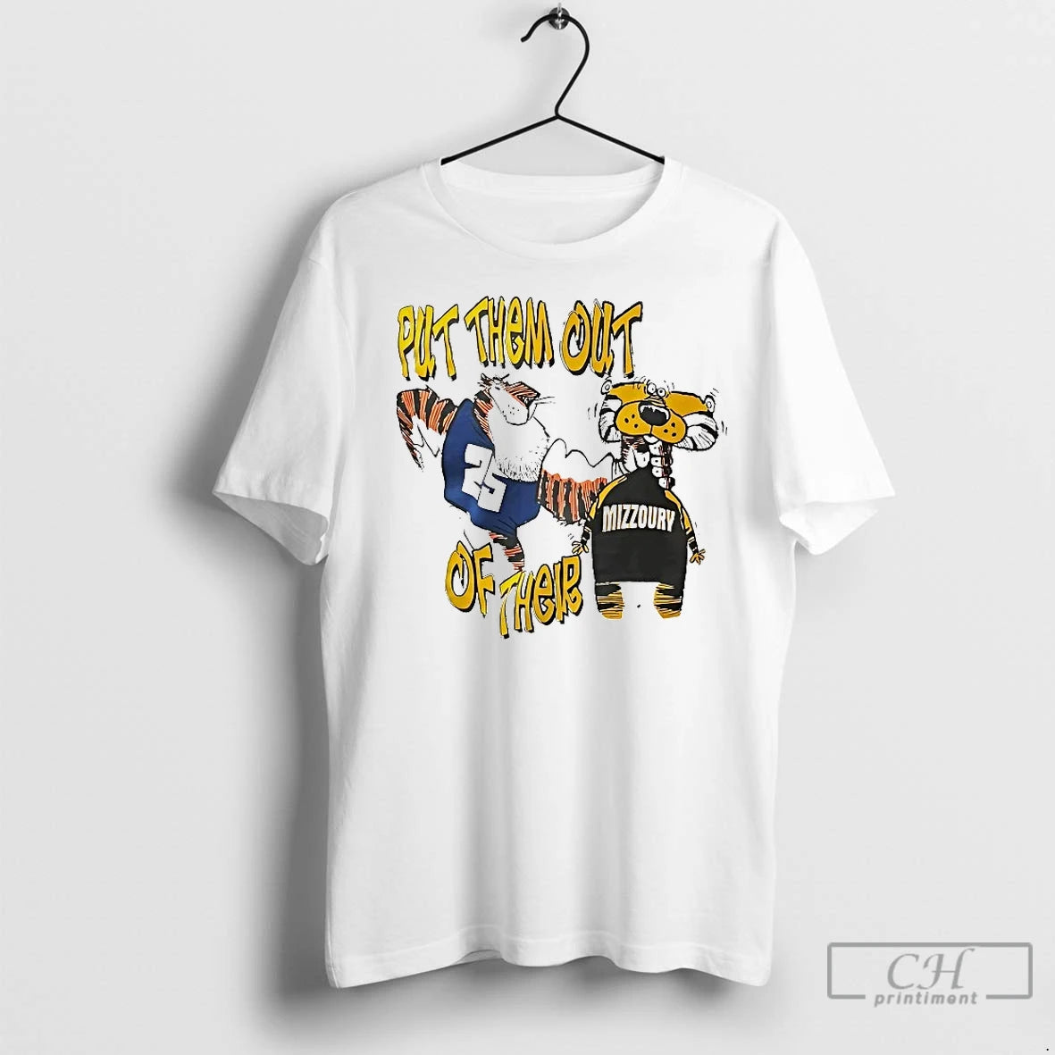 Classic Auburn Tigers Put Them Out Of Their Missouri Tigers Shirt Hoodie Sweatshirt | PurePodTees.com