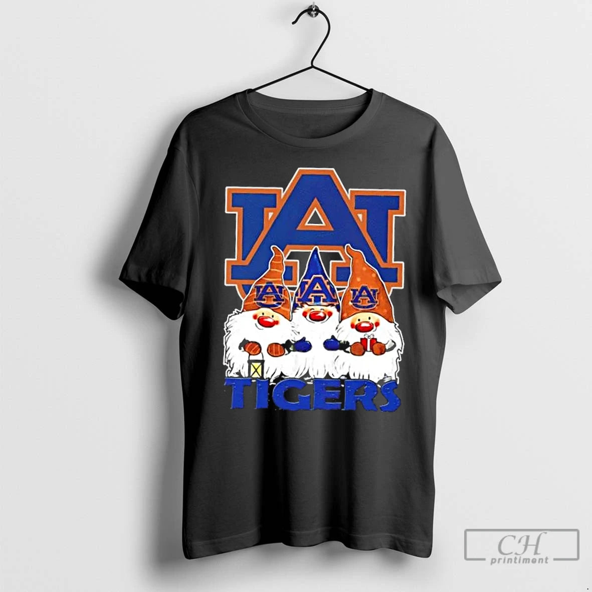 Classic Auburn Tigers X Gnomes Xmas Christmas Shirt Hoodie Sweatshirt | PurePodTees.com
