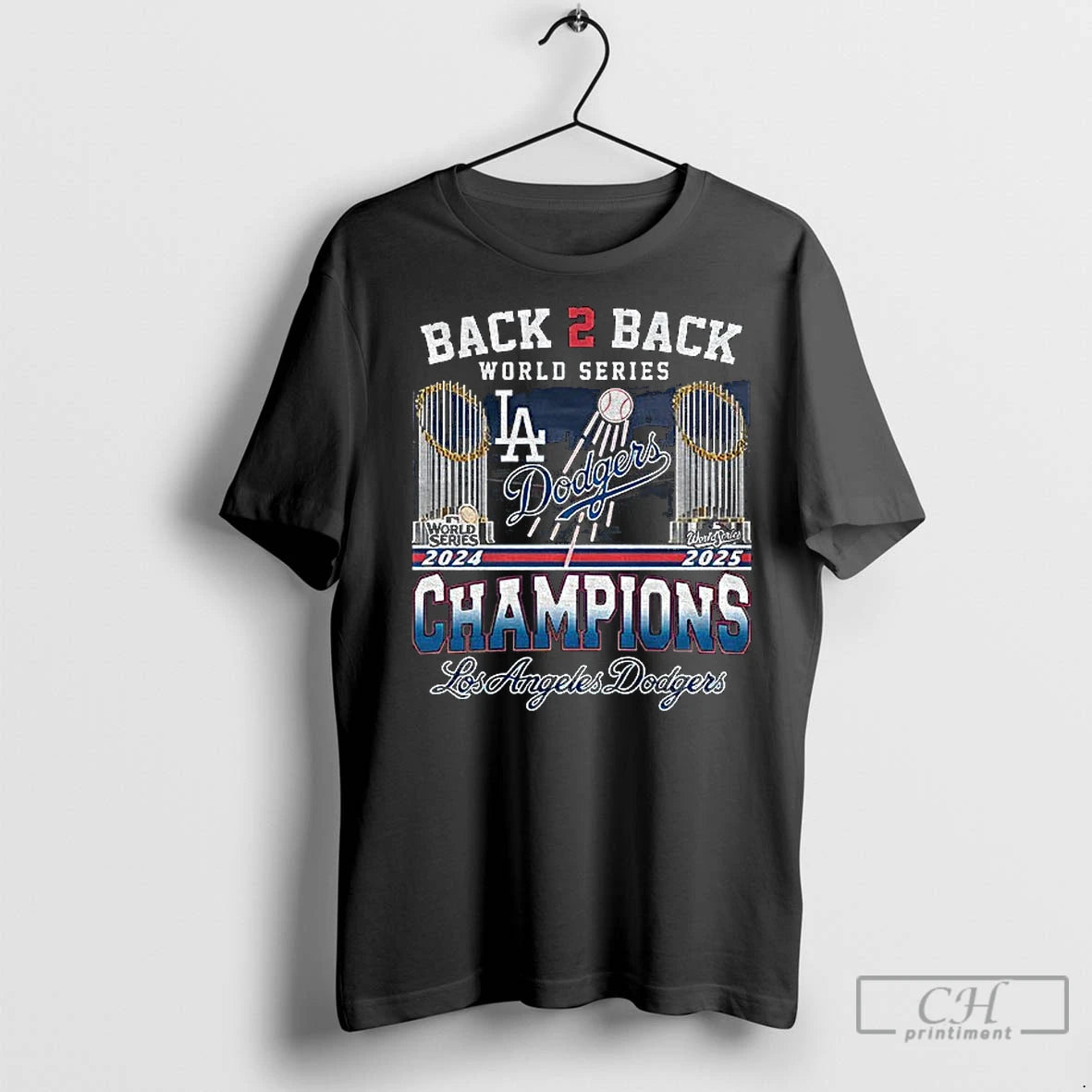 Classic Back 2 Back World Series Champions 2024 2025 Los Angeles Dodgers Mlb Baseball Shirt Hoodie Sweatshirt
